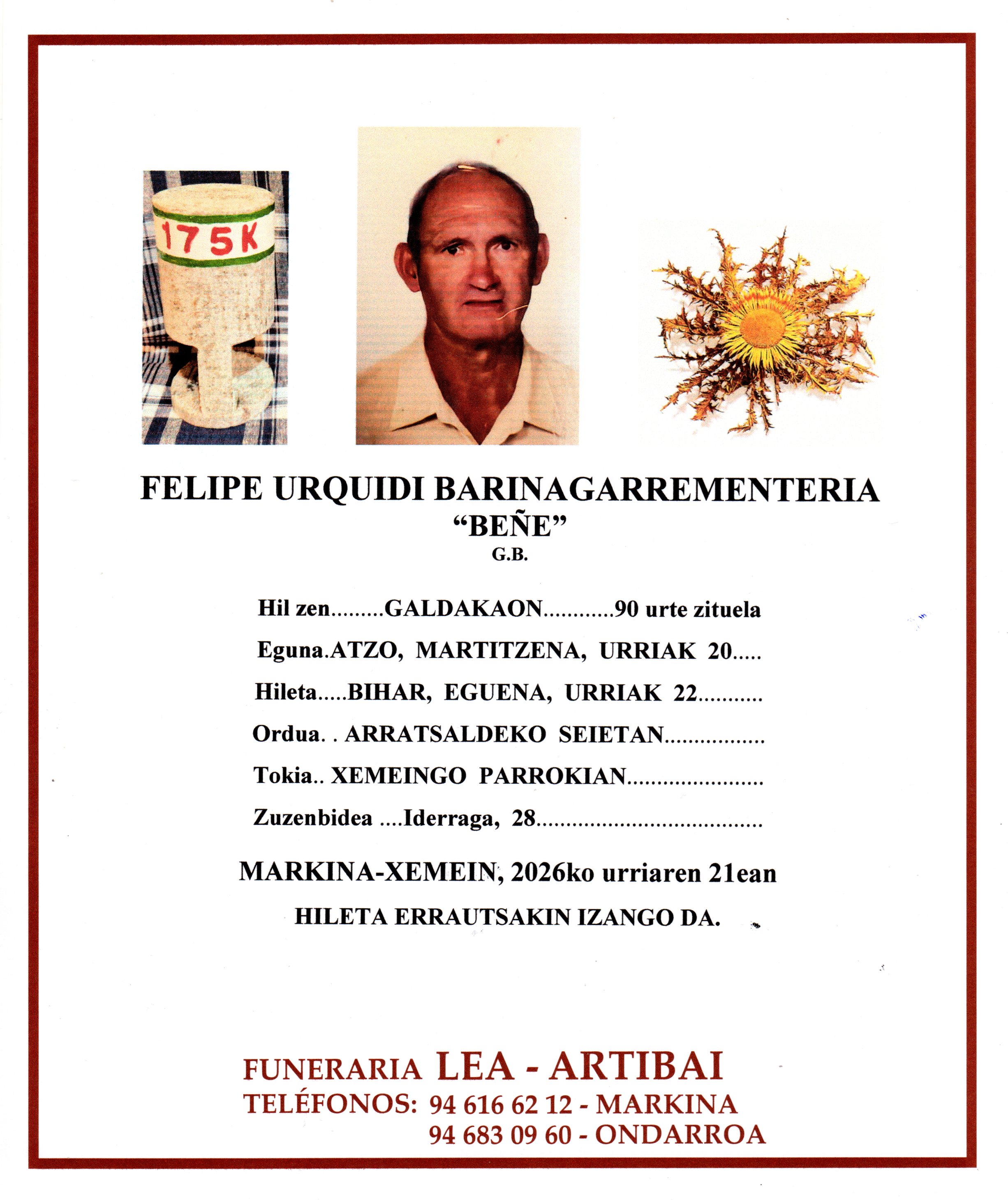 Felipe Urquidi Barinagarrementeria