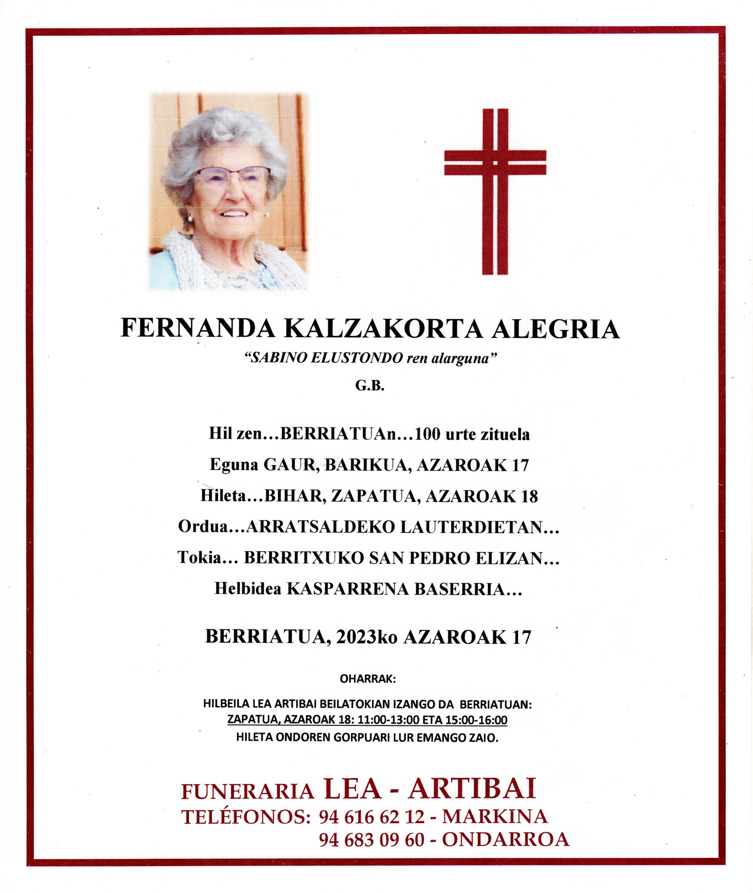 Fernanda Kalzakorta Alegria