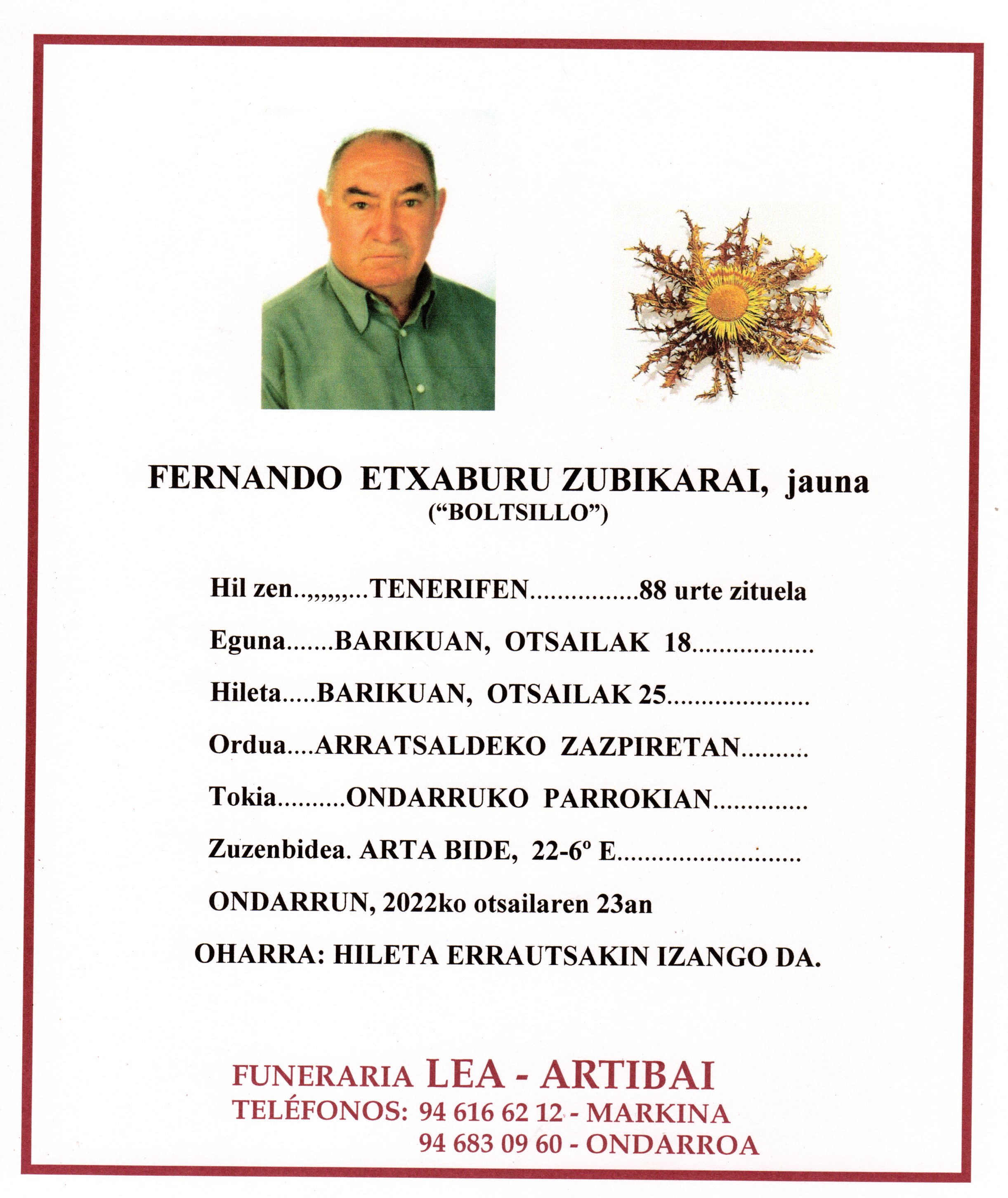 Fernando Etxaburu Zubikarai