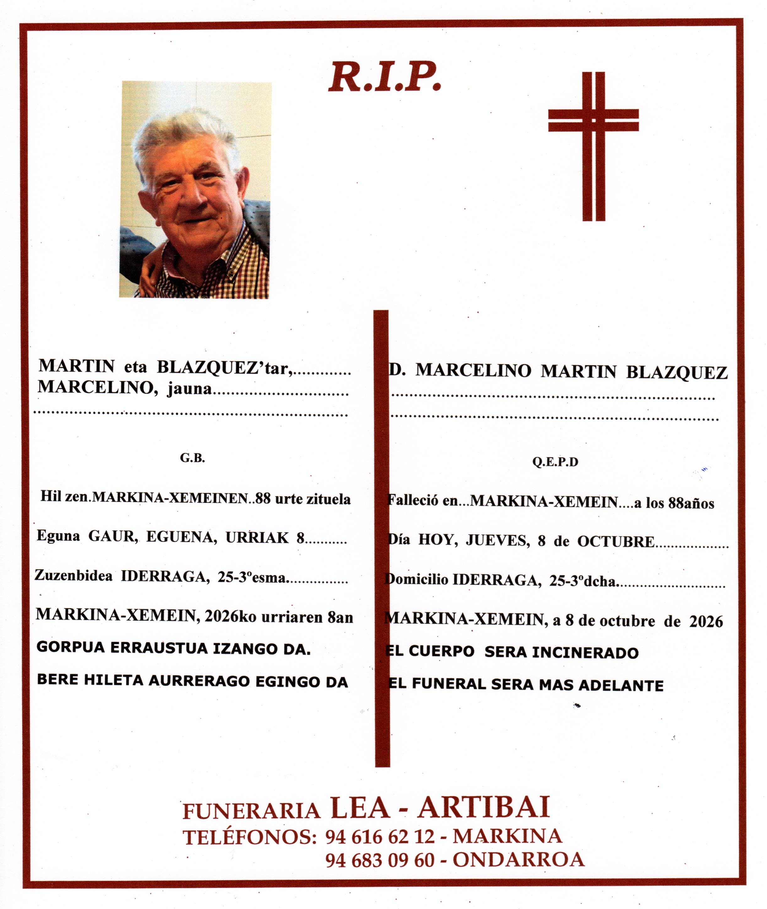 Marcelino Martin Blazquez
