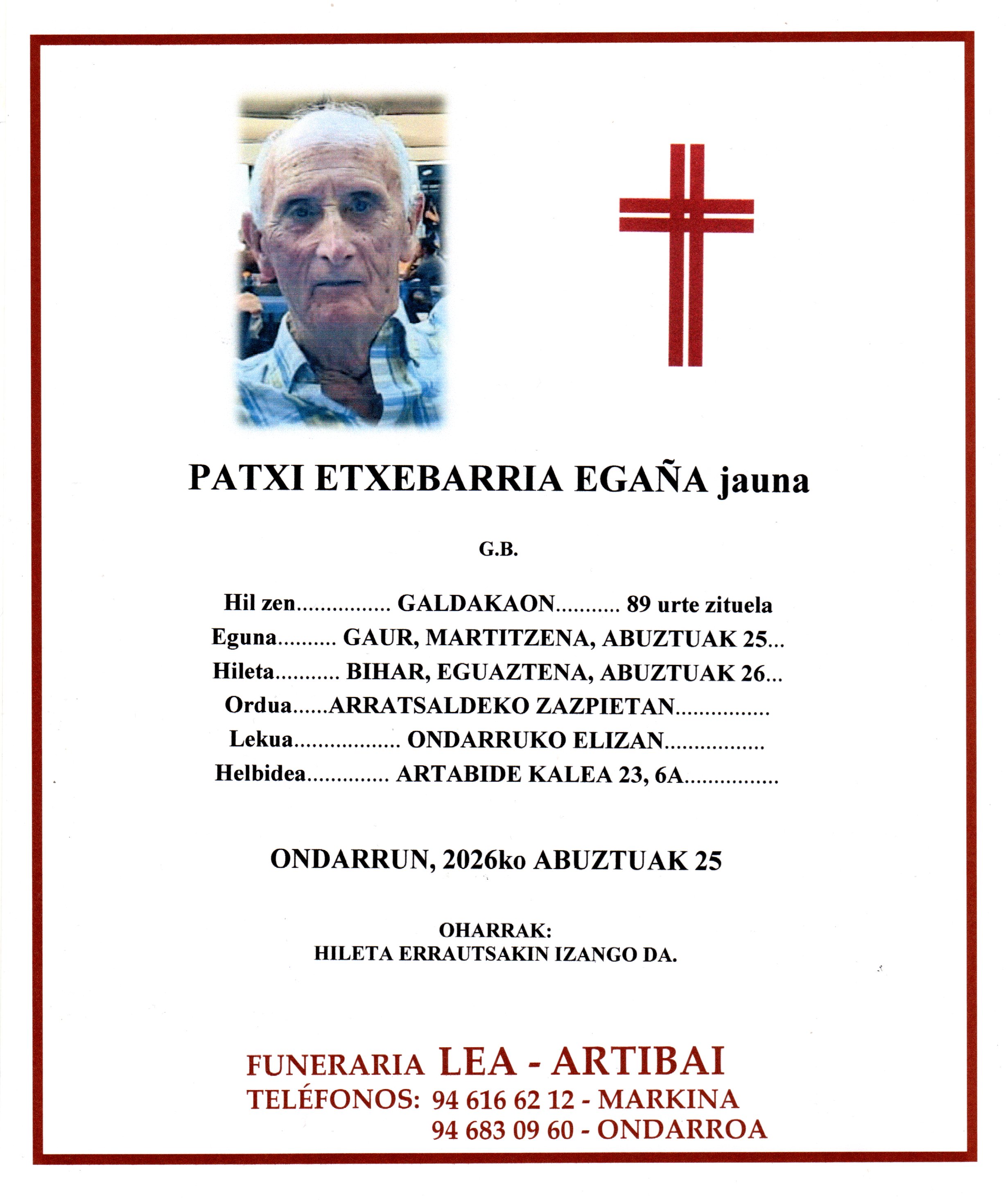 Patxi Etxebarria Ega&ntilde;a