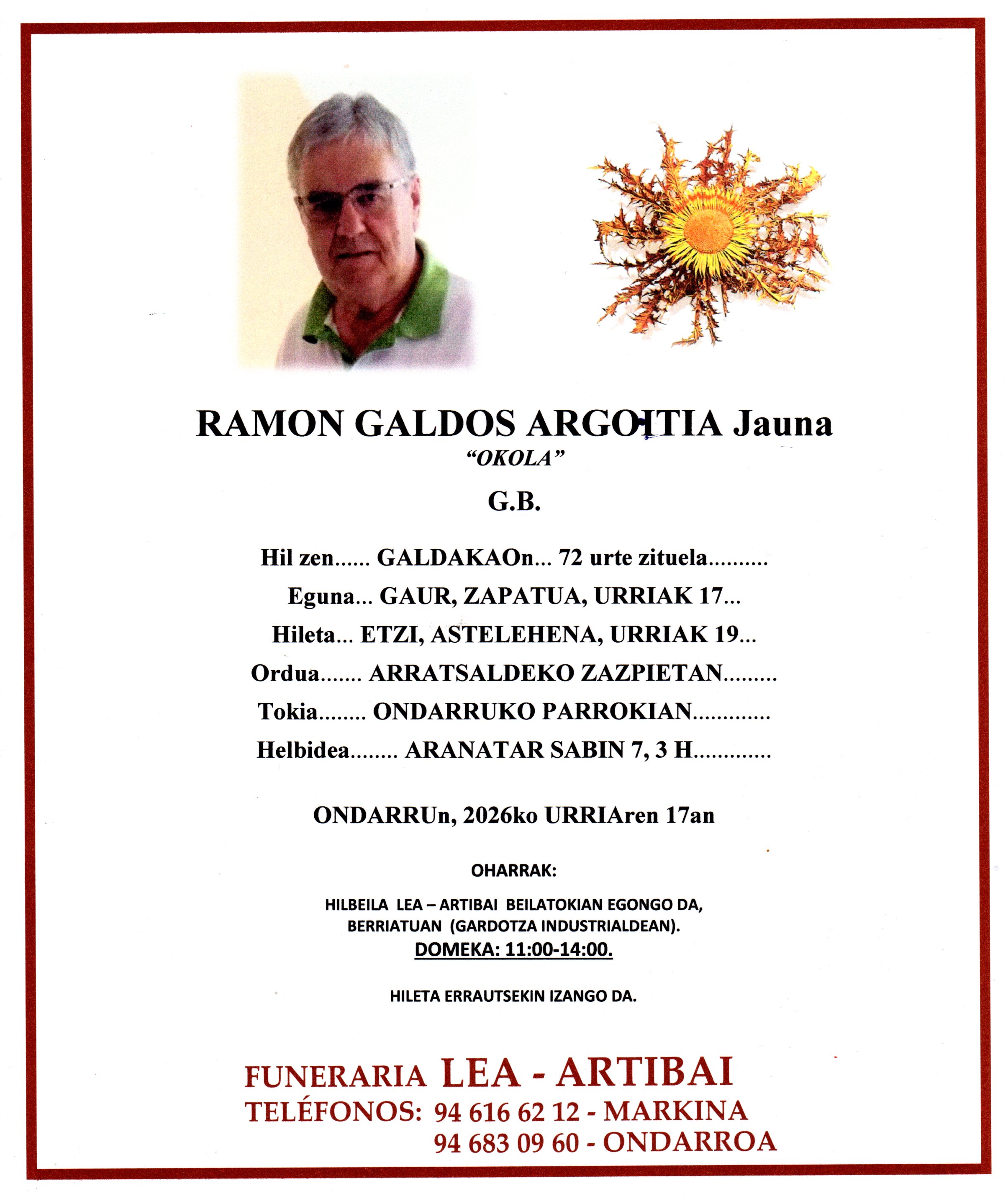 Ramon Garcia Galdos